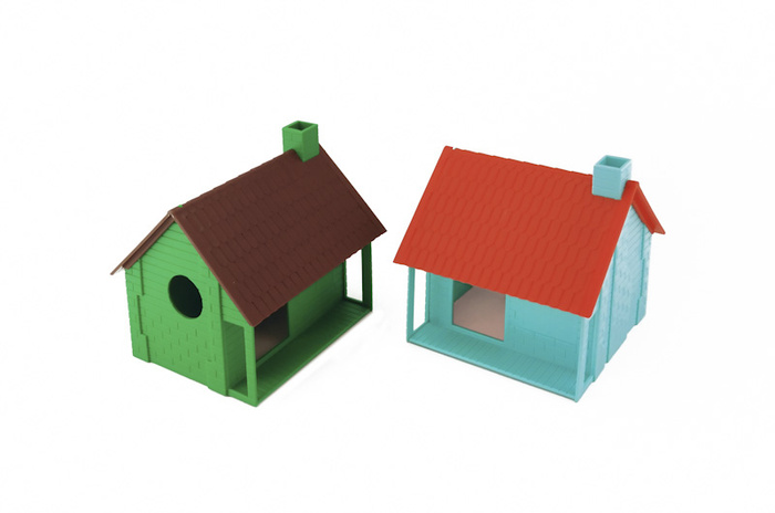 Sum-Plast Domek dla Chomika Mały 13,2x12x13,3 cm