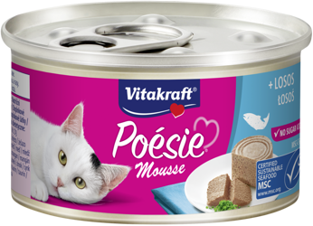 Vitakraft Poesie łosoś w musie 85g