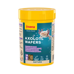 Sera Axolotl Wafers pokarm dla aksolotli powyżej 12cm podstawowy 100ml 40g