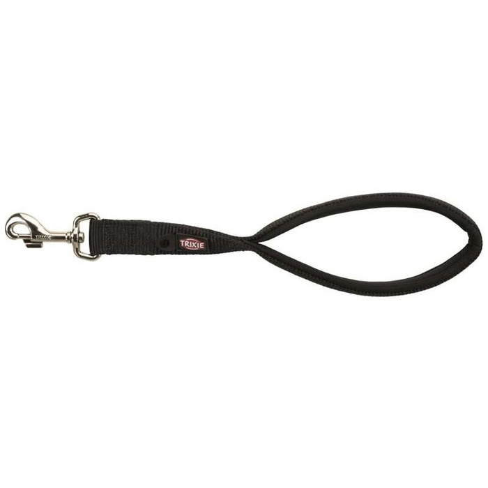Trixie Smycz Premium krótka M-XL: 30cm/25mm czarna