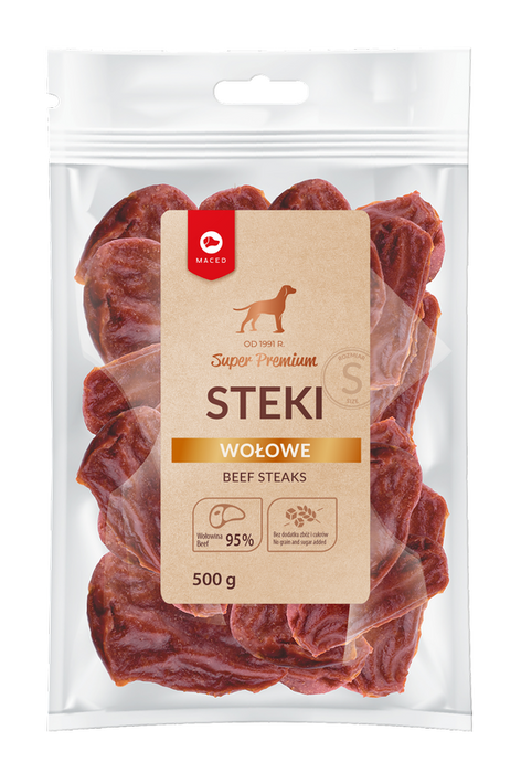 Maced steki wołowe 500g