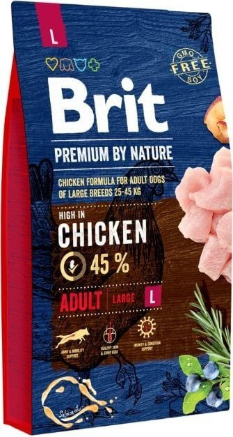 Brit Premium by Nature Adult L Kurczak 8kg sucha karma