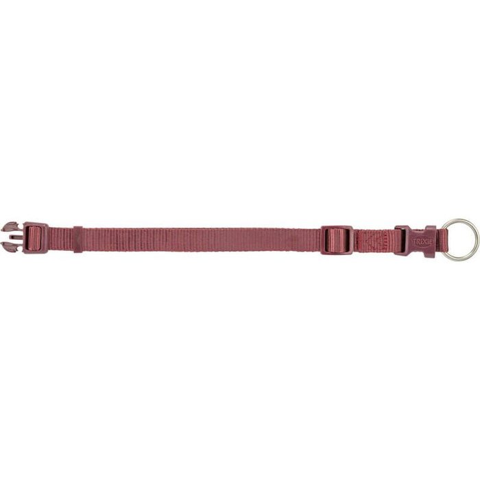Trixie Obroża Premium bordowa L-XL: 40-65cm/25mm