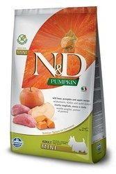 FARMINA N&D GF Pumpkin wild boar&apple adult mini 2,5 kg