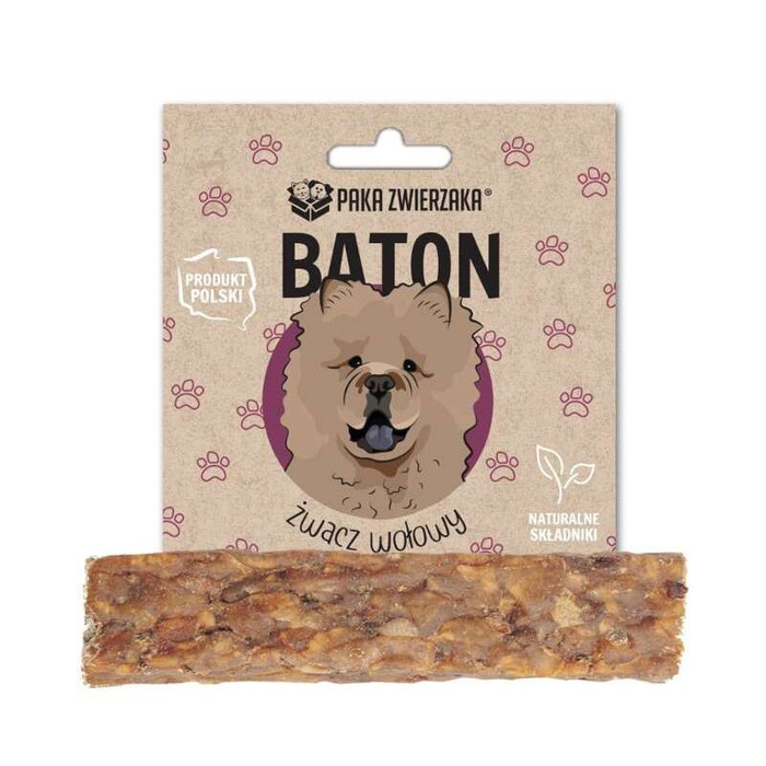 Paka Zwierzaka baton żwacz wołowy 12cm