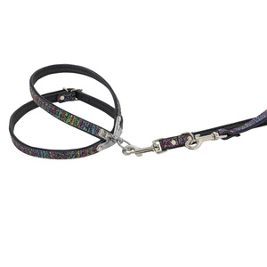 Barry King Szelki dla psa skórzane Laser SX-S 12mm/40cm