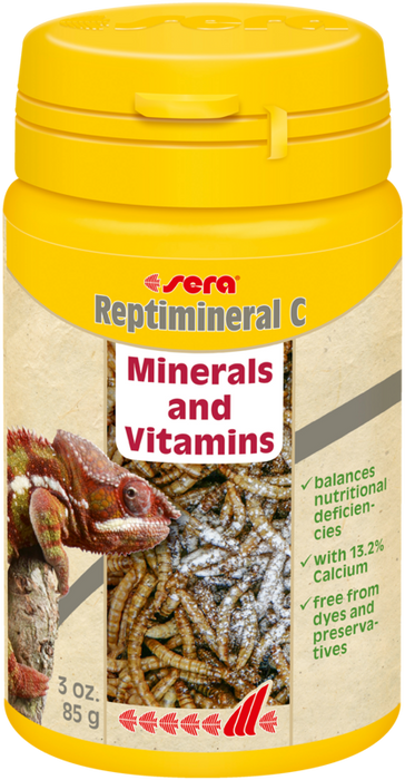 Sera Reptimineral C 100 ml granulat gady pokarm uzupełniający