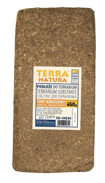 TerraNatura Podłoże do terrarium brykiet 650g