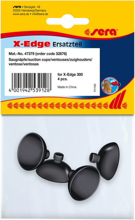 Sera Zestaw przyssawek do filtra X-Edge 300 4szt.