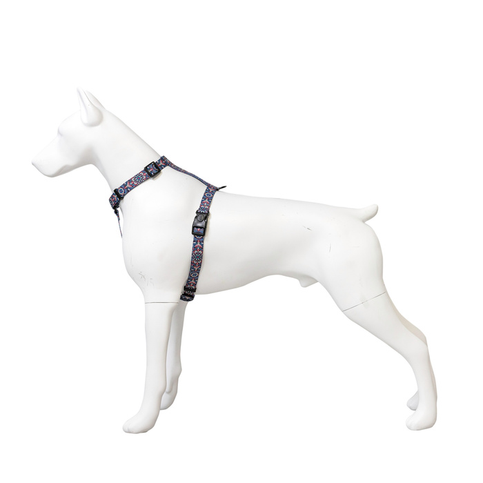 Barry King Szelki taśma dla psa Etno Mandala 25mm/60-100cm