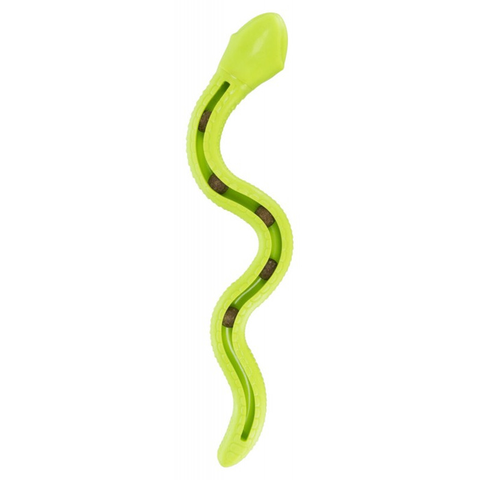 Trixie Wąż na Smakołyki Zielony Snack-Snake TPR 42 cm