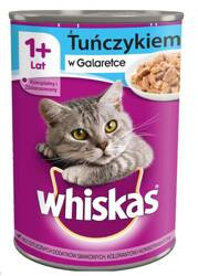 Whiskas Adult tuńczyk w galaretce 400g