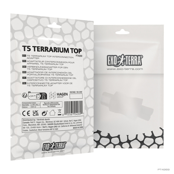 ExoTerra Adapter łączący do T5 Terrarium Top