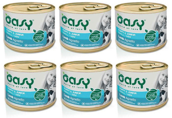 OASY Oneprotein Puppy Mini Jagnięcina 6x200g