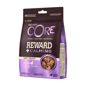 Wellness CORE Reward+ Calming przysmak dla psów dorosłych kaczka 170g