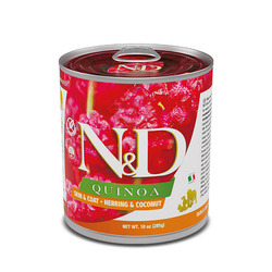 Farmina N&D Quinoa Dog Skin&Coat śledź  285g