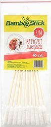 Bamboostick patyczki do uszu rozmiar S/M 10szt.