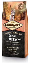 Carnilove Puppy Large Salmon &Turkey 12kg