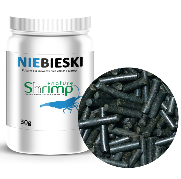 Shrimp Nature Niebieski 30g