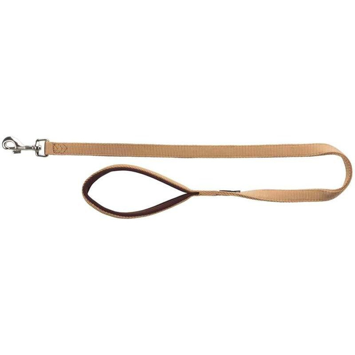 Trixie Smycz Premium XS-S: 1,20m/15mm karmel