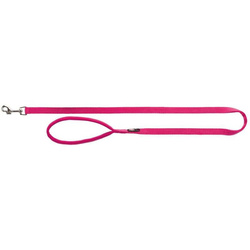Trixie Smycz Premium M-L: 1m/20mm fuksja