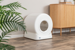 Trixie Smart Cat kuweta automatyczna dla kota biała 51x56x54cm z aplikacją