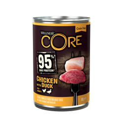 Wellness Core 95% Duo Protein kurczak i kaczka 400g