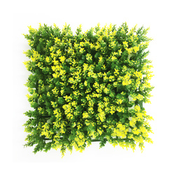 Aqua Natura Roślina do dekoracji akwarium zielono-żółta plastikowa 25cm x 25cm morski dywan