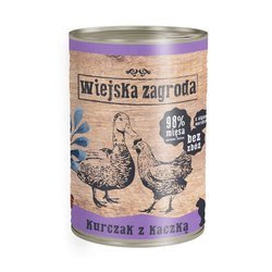 Wiejska zagroda kurczak z kaczką dla kota 400g