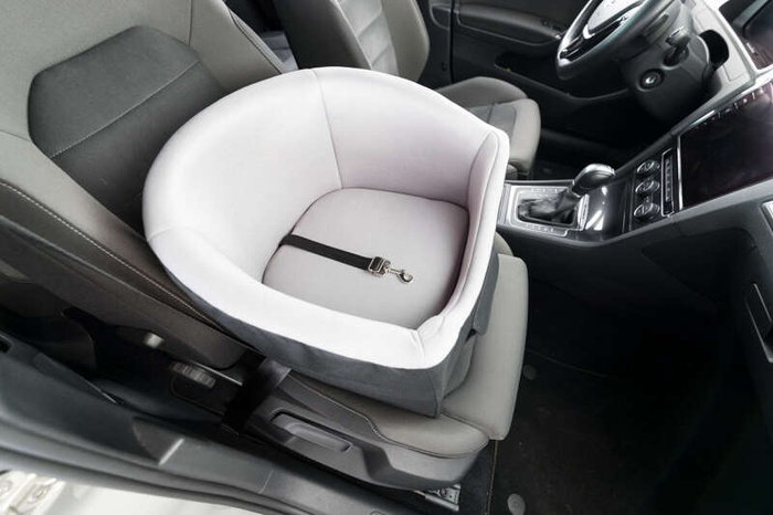 Trixie Siedzisko samochodowe 41x39x42cm czarno szare