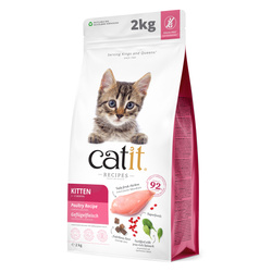 CatIt Recipes Kitten karma sucha dla kociąt drób 2kg