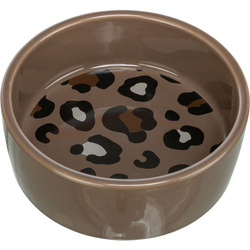 Trixie Leo miska ceramiczna w panterkę mix kolorów 0,3l/12cm