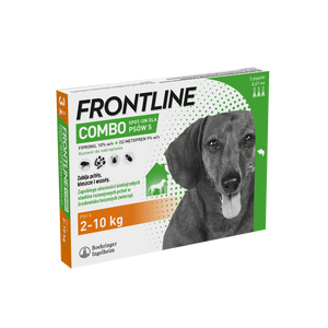 Frontline Combo S krople dla małych psów 3szt.