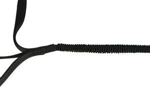 Trixie Pas biodrowy ze smyczą 1,1-1,5m/20mm czarny