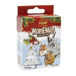 Vitapol Kostka wapienna choinka z popcornem dla gryzoni