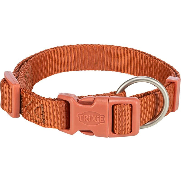 Trixie Obroża Premium rdzawa S-M: 30-45cm/15mm