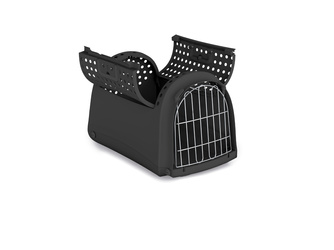 Imac Linus Cabrio transporter dla psa/kota czarny 50x32x34,5 cm