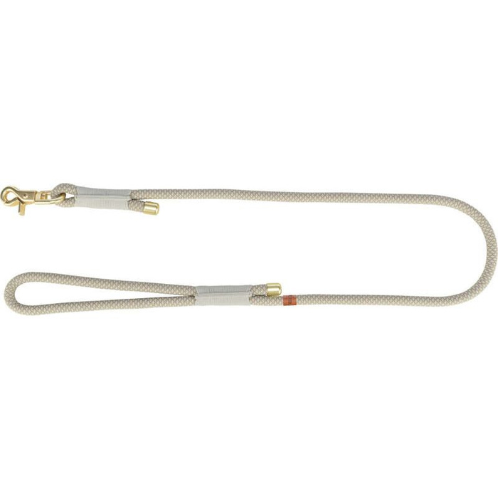 Trixie Smycz Soft Rope S-XL: 1m/10mm szara/jasnoszara nylon