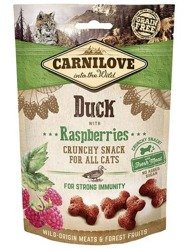 Carnilove Crunchy Snack Duck & Raspberries 50g