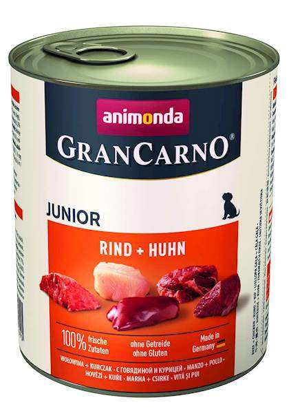 Animonda GranCarno Junior Wołowina i kurczak 800g