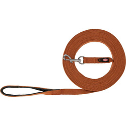 Trixie Smycz treningowa dla psa bawełna rdzawa M: 15m/20mm