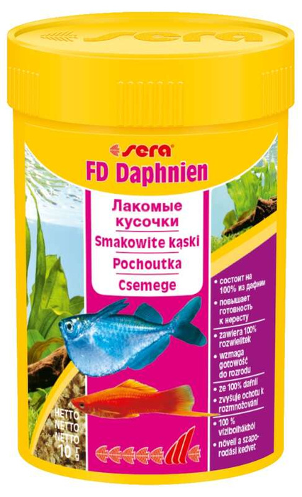 Sera FD Daphnia 100 ml Przysmak