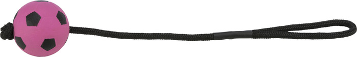 Trixie Piłki neonowe z miękkiej gumy na sznurku 24szt/opak śr. 6cm/30cm