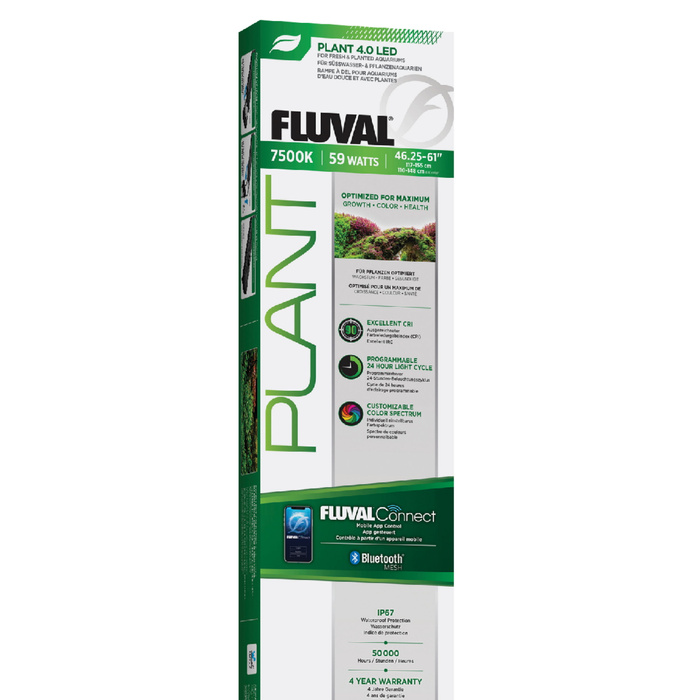 Fluval Plant 4.0 LED Oświetlenie do akwarium 59W 117,5-155,1 cm bluetooth