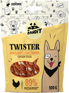 Mr. Bandit Twister zawijas z kurczaka 500g