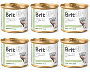 Brit Grain Free Veterinary Diet Cat Diabetes 6x200g