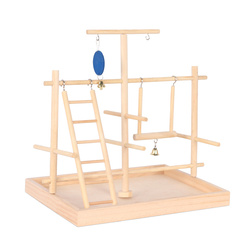 Panama Pet Zabawka dla ptaków drewniana plac zabaw 35x25x35 cm