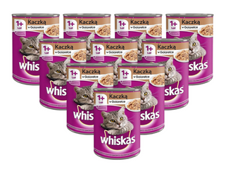 Whiskas Adult kaczka w galaretce 12x400g