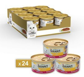 Gourmet Gold mus z wołowiną 24x85g