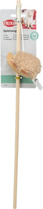 Trixie Xmas Wędka dla Kota z Pluszowym Jeżem i Kocimiętką 48 cm